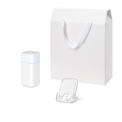 Подарочный набор Cloud NEO, Gloss NEO, белый (увлажнитель воздуха, зарядное устройство)