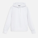 Худи с капюшоном, унисекс ALEX белый, размер XL