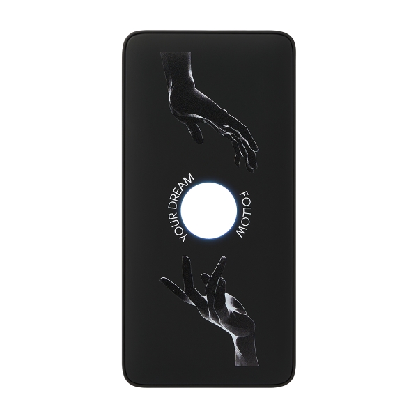 Внешний аккумулятор с подсветкой Анкор Плюс PD (Ancor PD Plus) 20000 mAh, черный