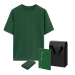 Набор с одеждой RUST (футболка, аккумулятор, блокнот, ручка), зеленый, M/L