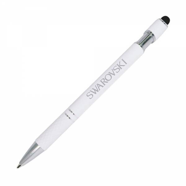Шариковая ручка Comet, белая (белый стилус)
