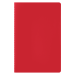 Блокнот Alpha slim, красный