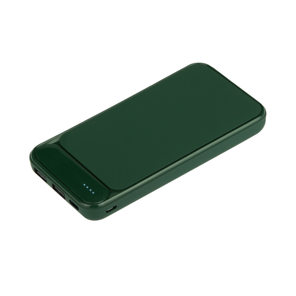 Внешний аккумулятор с подсветкой Старлайт Плюс PB (Starlight Plus PB) 10000 mAh, зеленый
