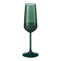 Бокал для шампанского Emerald, зеленый