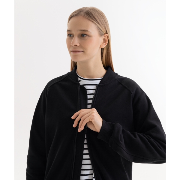 Толстовка на молнии унисекс Торрес НЕО (Torres NEO) черная, размер S