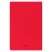 Блокнот Corsa slim, красный