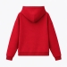 Худи релакс унисекс Баланс (Balance), с начесом, красный, размер XS/S