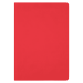 Ежедневник Latte soft touch недатированный, красный