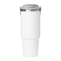 Термокружка вакуумная Montana, белая