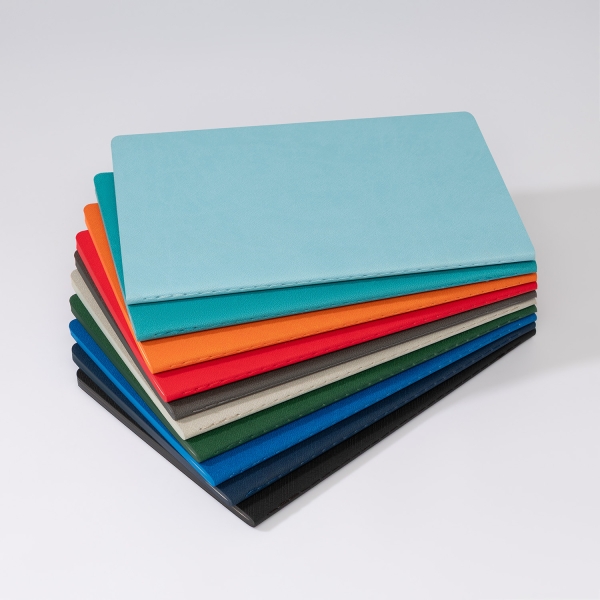 Блокнот Корса слим (Corsa slim), красный