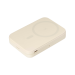 Внешний аккумулятор Юнион PD (Union PD) 10000mAh с функцией беспроводной зарядки 15W, бежевый