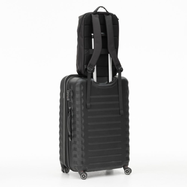 Бизнес рюкзак Taller  с USB разъемом, черный