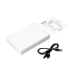 Внешний аккумулятор с подсветкой Анкор (Ancor) 5000 mAh, красный