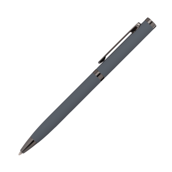 Шариковая ручка Нокс (Nox), серая