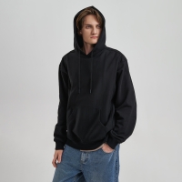 Худи релакс унисекс ADVENTURE, черный, размер 3XL/4XL