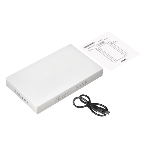 Внешний аккумулятор с подсветкой Анкор Плюс PD (Ancor PD Plus) 10000 mAh, желтый