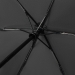 Зонт складной Filton, черный (с функцией Safety System)