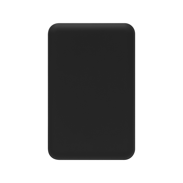 Внешний аккумулятор Ларго PD (Largo PD) 5000mAh с функцией беспроводной зарядки 15W, черный