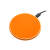 Беспроводное зарядное устройство с подсветкой 15W Auris, оранжевое