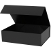 Подарочная коробка-трансформер большая, черная