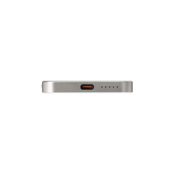 Внешний аккумулятор Артекс PD (Artex PD) 5000mAh с функцией беспроводной зарядки 15W, титановый