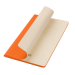 Блокнот Alpha slim, оранжевый