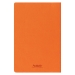 Блокнот Corsa slim, оранжевый