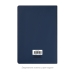 Ежедневник Rain недатированный, синий (без упаковки, без стикера)