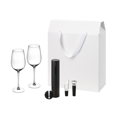 Подарочный набор Blanche, Sacramento (2 бокала + набор для вина)