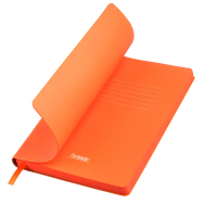 Ежедневник Latte NEW недатированный, оранжевый/оранжевый