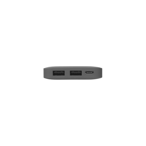 Внешний аккумулятор с подсветкой Анкор (Ancor) 5000 mAh, серый