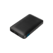 Внешний аккумулятор с цветной подсветкой Анкор Макс (Ancor Max) 5000 mAh, черный