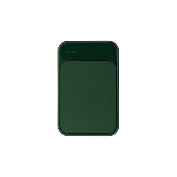 Внешний аккумулятор с подсветкой Старлайт PB (Starlight PB) 5000 mAh, зеленый
