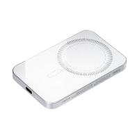 Внешний аккумулятор Артекс PD (Artex PD) 5000mAh с функцией беспроводной зарядки 15W, серебряный