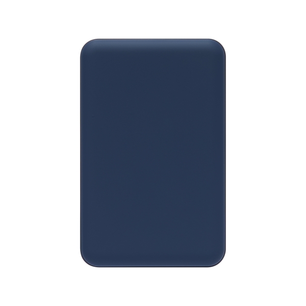 Внешний аккумулятор Ларго PD (Largo PD) 5000mAh с функцией беспроводной зарядки 15W, синий
