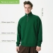 Толстовка на молнии унисекс Флоу (Flow), зеленая, размер 5XL/6XL