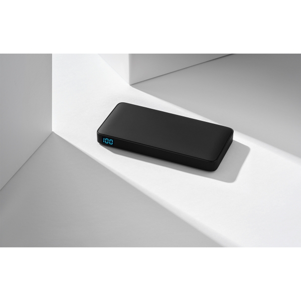 Внешний аккумулятор с подсветкой Анкор Плюс PD (Ancor PD Plus)10000 mAh, черный