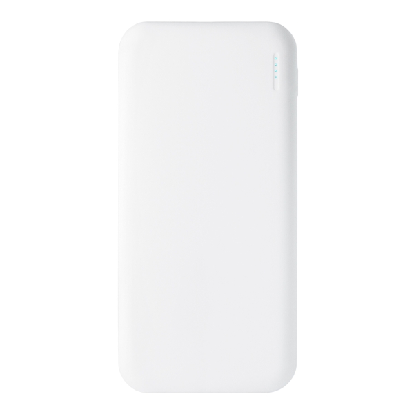 Внешний аккумулятор с подсветкой Люче (Luce) 10000 mAh, белый