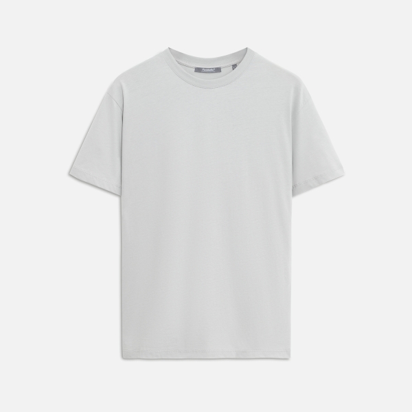 Футболка унисекс Крис (Kris), 150 гр., светло-серая, размер S