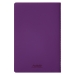 Блокнот Alpha slim, фиолетовый