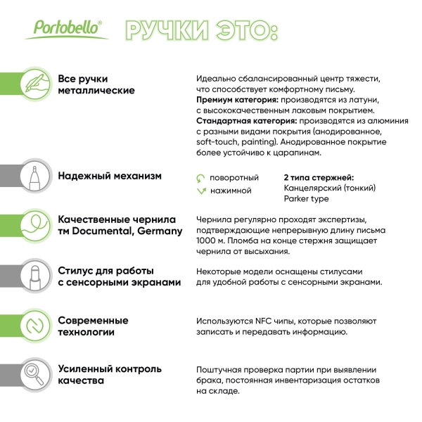 Шариковая ручка Легато (Legato), синяя