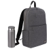 Подарочный набор Forst, Allegra, серый (рюкзак, термобутылка)