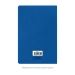 Блокнот Corsa slim, ярко-синий