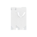 Подарочная коробка-пакет универсальная малая, белая