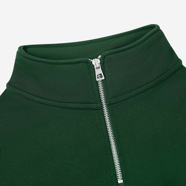 Толстовка на молнии унисекс Флоу (Flow), зеленая, размер 3XL/4XL