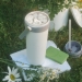 Внешний аккумулятор Ларго PD (Largo PD) 5000mAh с функцией беспроводной зарядки 15W, салатовый