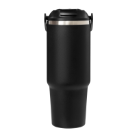 Термокружка вакуумная Montana, черный