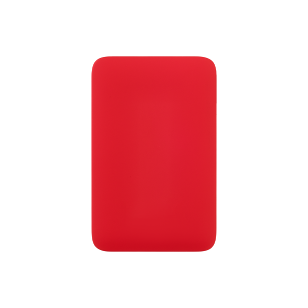 Внешний аккумулятор с подсветкой Анкор (Ancor) 5000 mAh, красный