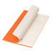 Блокнот Corsa slim, оранжевый