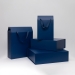 Подарочная коробка-трансформер средняя, синяя
